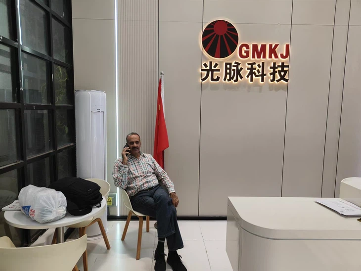 Mr Ijaz visited GMKJ factory from Pakistan Mr Ijaz visited GMKJ factory from Pakistan