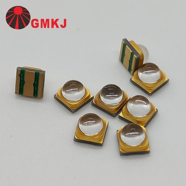 UV LED 3535 SMD 385nm 3W With 60° Quartz Glass Lens For UV Curing & Printing high quality